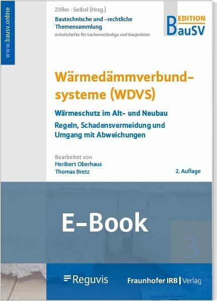 Wärmedämmverbundsysteme (WDVS) (E-Book) -  Heribert Oberhaus,  Thomas Bretz