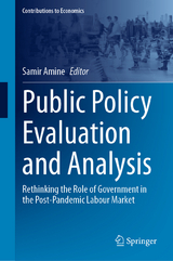 Public Policy Evaluation and Analysis - 