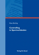 Controlling in Sportverbänden - Klaus Berding