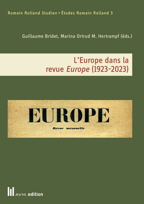 L'Europe dans la revue Europe (1923-2023) - 