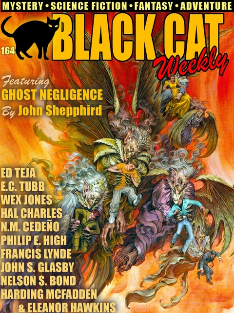 Black Cat Weekly #164 -  John Shepphird,  N.M. Cedeño,  Ed Teja,  Harding McFadden,  Eleanor Hawkins,  Hal Charles,  John S. Glasby