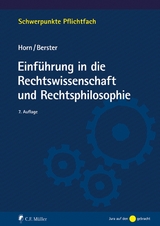 Einführung in die Rechtswissenschaft und Rechtsphilosophie -  Norbert Horn,  Lars Berster