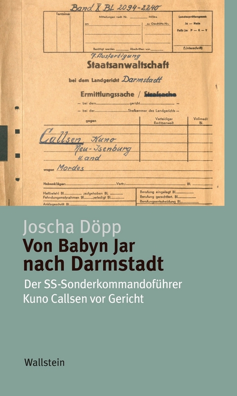 Von Babyn Jar nach Darmstadt -  Joscha Döpp