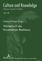 Wörterbuch des Konstruktiven Realismus - 