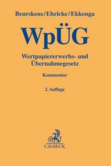 Wertpapiererwerbs- und Übernahmegesetz - Michael Beurskens, Ulrich Ehricke, Jens Ekkenga