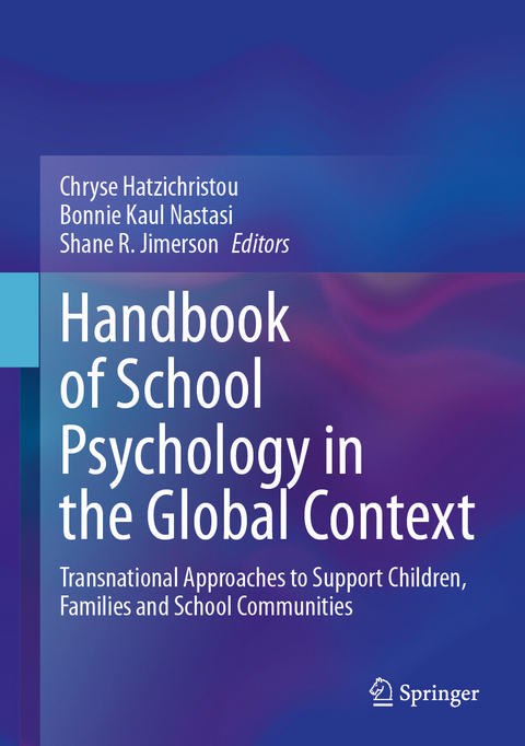 Handbook of School Psychology in the Global Context - 