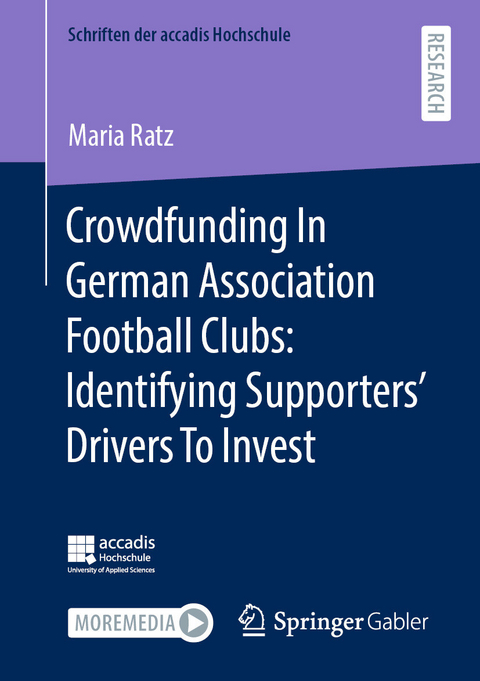 Crowdfunding In German Association Football Clubs: Identifying Supporters’ Drivers To Invest - Maria Ratz