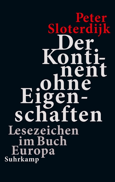 Der Kontinent ohne Eigenschaften -  Peter Sloterdijk