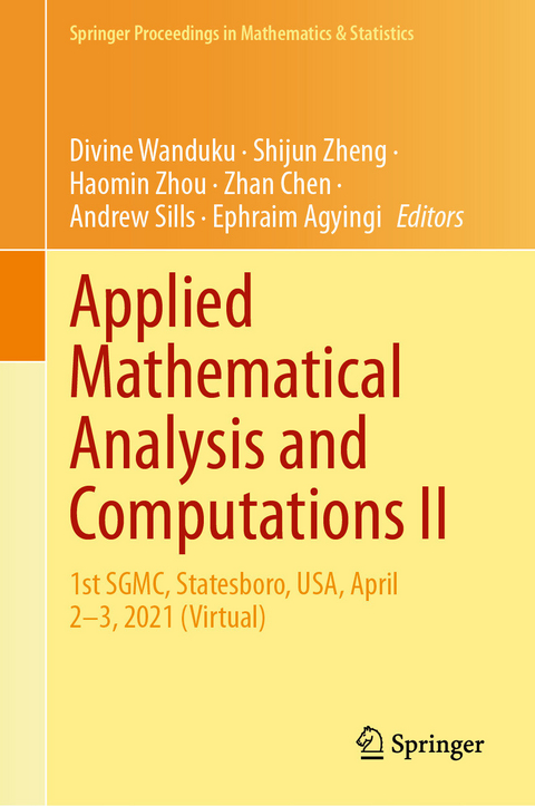 Applied Mathematical Analysis and Computations II - 