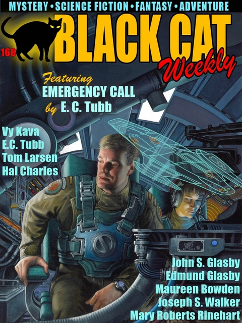 Black Cat Weekly #168 -  E.C. Tubb,  Maureen Bowden,  Tom Larsen,  Vy Kava,  Joseph S. Walker,  Edmund Glasby,  Hal Charles,  Nelson