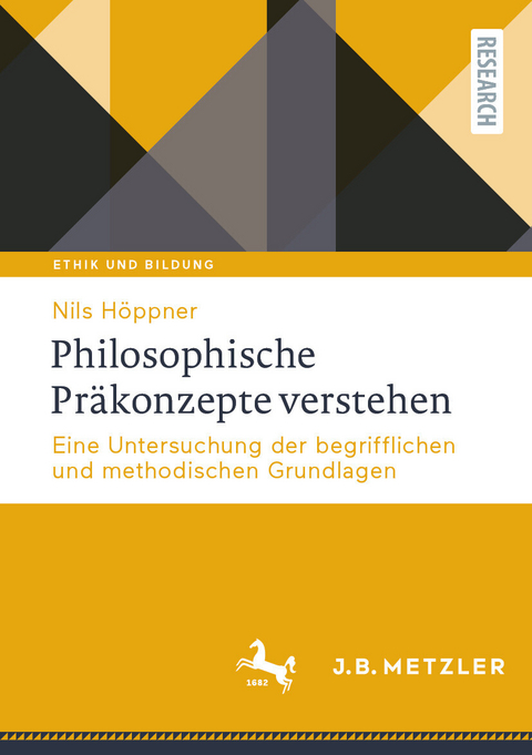 Philosophische Präkonzepte verstehen -  Nils Höppner