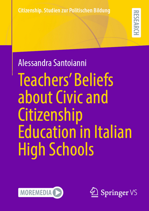 Teachers' Beliefs about Civic and Citizenship Education in Italian High Schools - Alessandra Santoianni