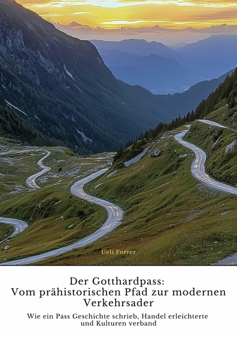 Der Gotthardpass:  Vom prähistorischen Pfad zur  modernen Verkehrsader - Ueli Forrer