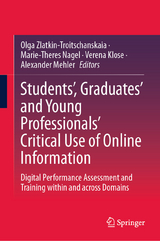 Students’, Graduates’ and Young Professionals’ Critical Use of Online Information - 