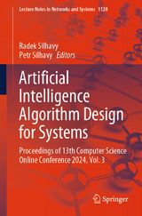 Artificial Intelligence Algorithm Design for Systems - 