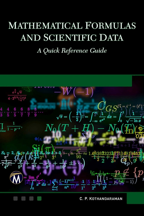 Mathematical Formulas and Scientific Data -  C. P. Kothandaraman