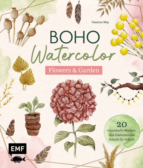 Boho Watercolor – Flowers & Garden - Vanessa May