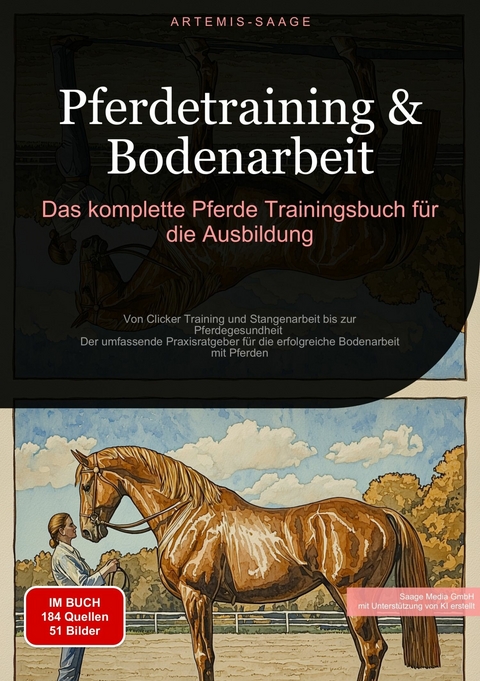 Pferdetraining & Bodenarbeit: Das komplette Pferde Trainingsbuch für die Ausbildung -  Artemis Saage