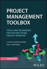 Project Management ToolBox -  Cynthia Snyder Dionisio,  Russ J. Martinelli