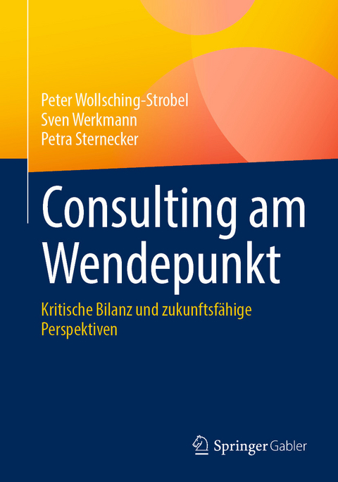 Consulting am Wendepunkt - Peter Wollsching-Strobel, Sven Werkmann, Petra Sternecker