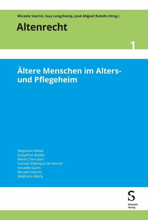 Ältere Menschen im Alters- und Pflegeheim - 