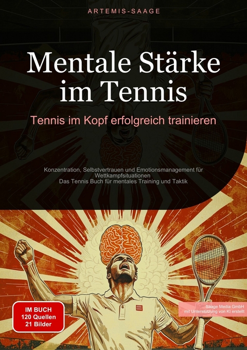 Mentale Stärke im Tennis: Tennis im Kopf erfolgreich trainieren -  Artemis Saage