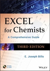 Excel for Chemists, with CD-ROM - Billo, E. Joseph