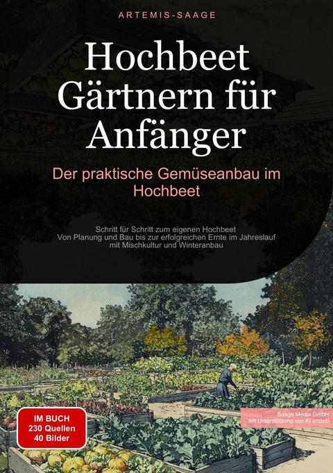 Hochbeet Gärtnern für Anfänger: Der praktische Gemüseanbau im Hochbeet - Artemis Saage - Deutschland