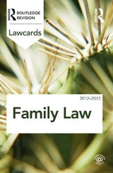 Family Lawcards 2012-2013 - Routledge