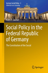 Social Policy in the Federal Republic of Germany - Hans F. Zacher