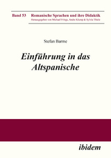 Einführung in das Altspanische - Stefan Barme