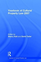 Yearbook of Cultural Property Law 2007 - Hutt, Sherry; Tarler, David