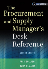 The Procurement and Supply Manager's Desk Reference - Sollish, Fred; Semanik, John