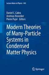 Modern Theories of Many-Particle Systems in Condensed Matter Physics - 