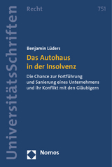 Das Autohaus in der Insolvenz - Benjamin Lüders