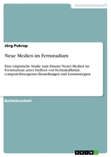 Neue Medien im Fernstudium - Jörg Pukrop