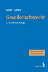 Gesellschaftsrecht - Rieder, Bernhard; Huemer, Daniela