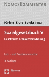 Sozialgesetzbuch V - Hänlein, Andreas; Kruse, Jürgen; Schuler, Rolf