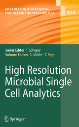 High Resolution Microbial Single Cell Analytics - 