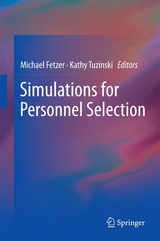 Simulations for Personnel Selection - 