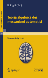 Teoria algebrica dei meccanismi automatici - 