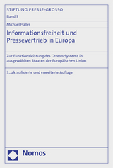 Informationsfreiheit und Pressevertrieb in Europa - Michael Haller