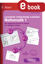 Lerninhalte selbstständig erarbeiten Mathematik 1 - Sarah Gemmer