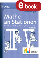 Mathe an Stationen 3 Inklusion - Elena Iaccarino-Lutkat, Patrycja Frenz