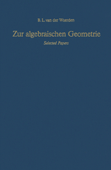 Zur algebraischen Geometrie - Bartel L. van der Waerden