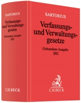 Verfassungs- und Verwaltungsgesetze, Gebundene Ausgabe 2012 - 