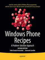 Windows Phone Recipes - Ferracchiati, Fabio Claudio; Garofalo, Emanuele