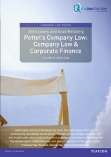 Pettet's Company Law - Lowry, John; Reisberg, Arad