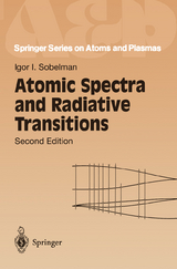 Atomic Spectra and Radiative Transitions - Igor I. Sobelman