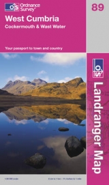 West Cumbria, Cockermouth & Wast Water - Ordnance Survey